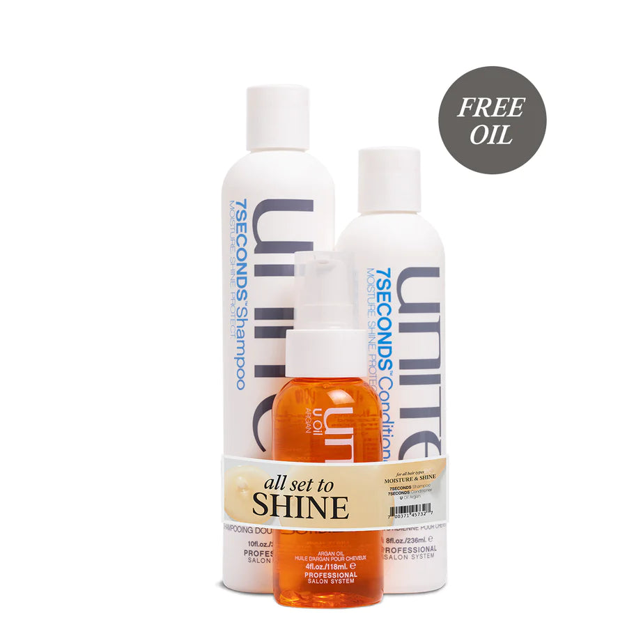 Unite Moisture+Shine Set